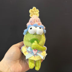 “我有一只小青蛙～”🐸  
软fufu的治愈感谁懂！  
