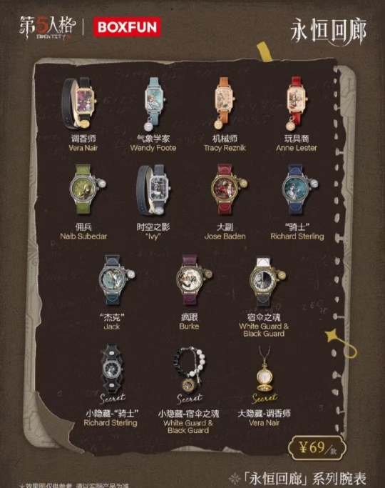腕表-永恒回廊系列| 第五人格｜千岛